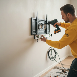 TV ophangen
