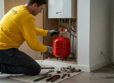 Have the expansion vessel replaced