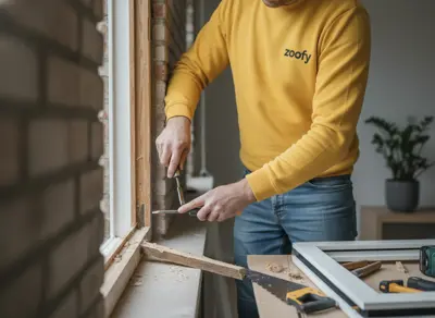 Have window frames replaced