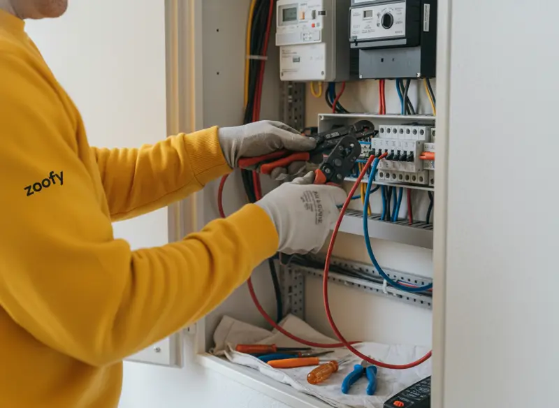 Krachtstroom laten aanleggen