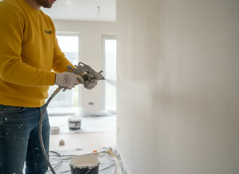 Have latex sprayed