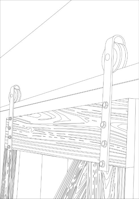 Schuifdeur ophangsysteem