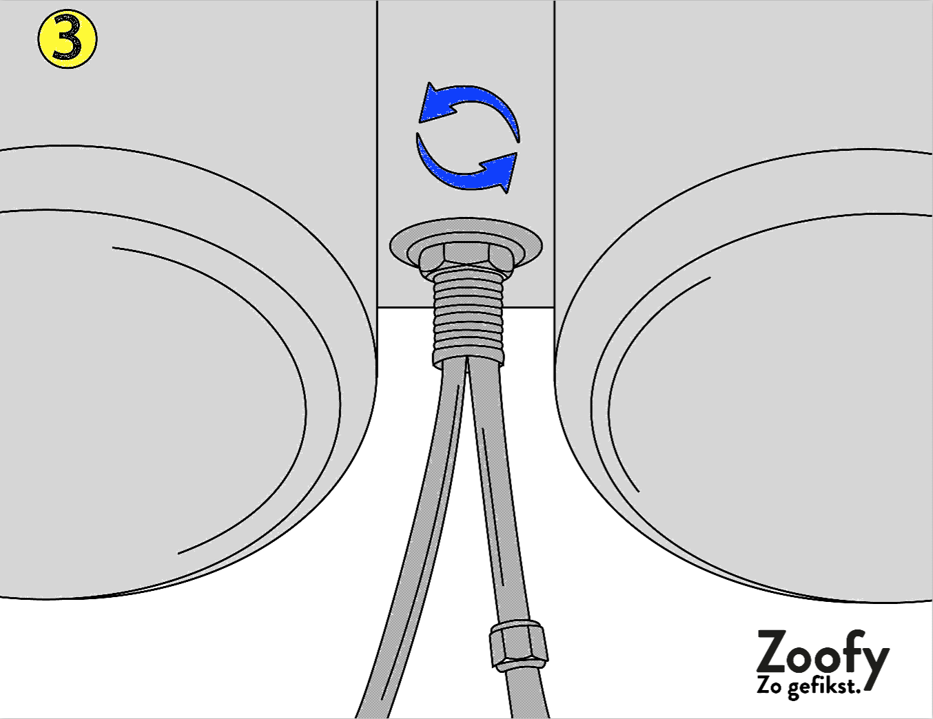 keukenkraan verwijderen