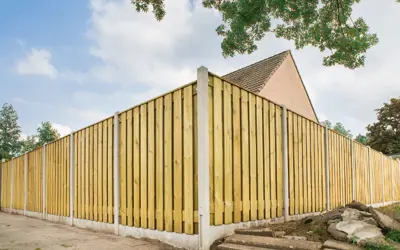 Beton schutting laten plaatsen