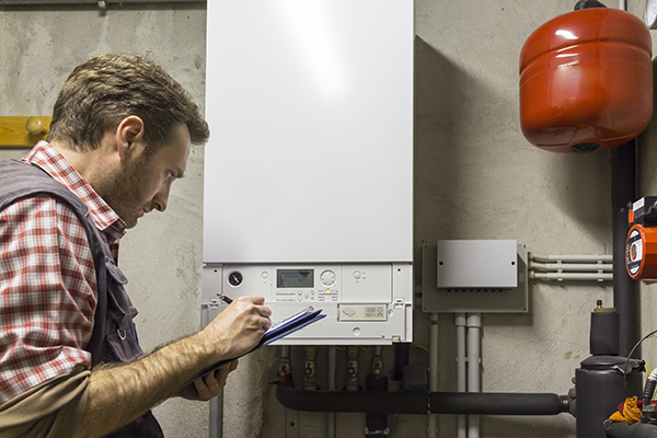 Have the central heating boiler serviced