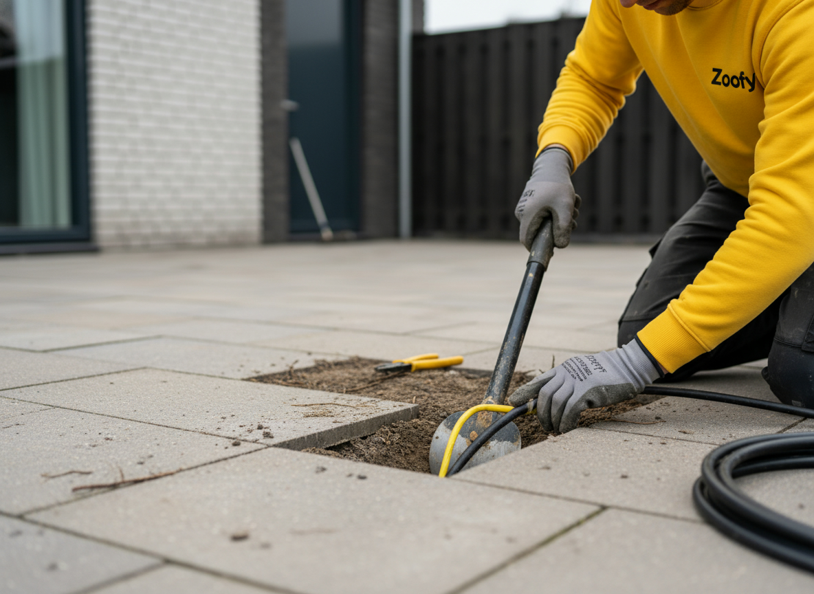 Have ground cable laid