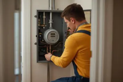 Lekkage in de meterkast laten oplossen