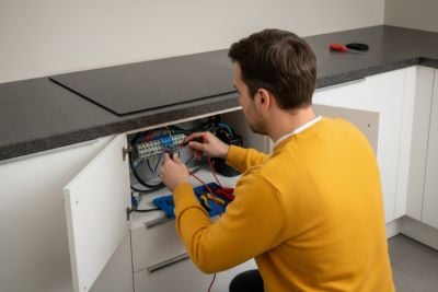 Kookplaat laten aansluiten