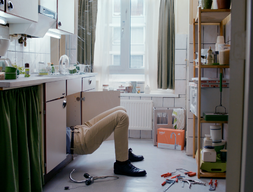 Zoofy reclame gootsteenkastje