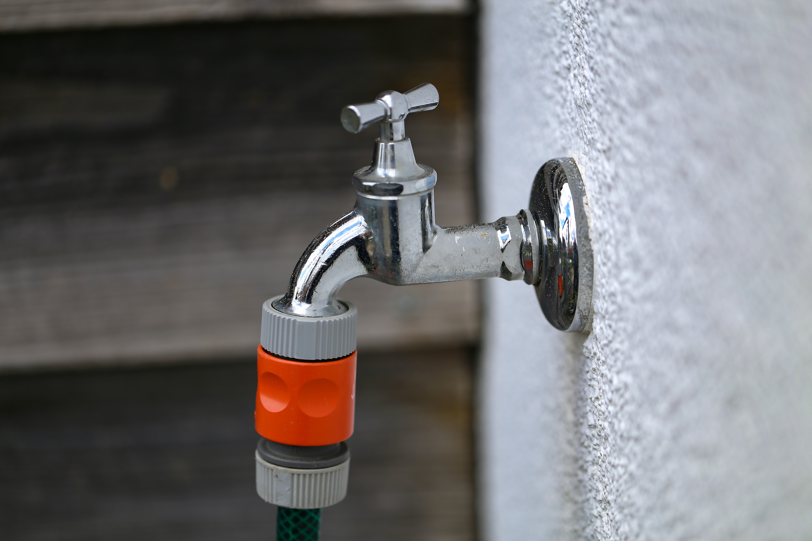Have an outside tap installed