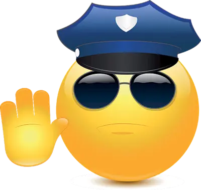 police smiley