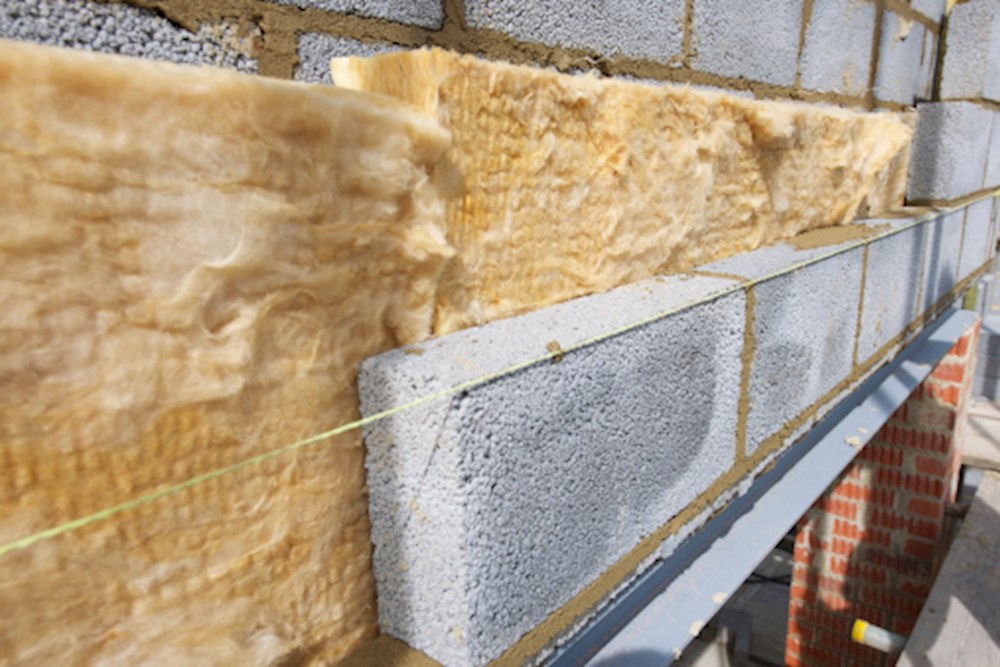 Cavity wall insulation