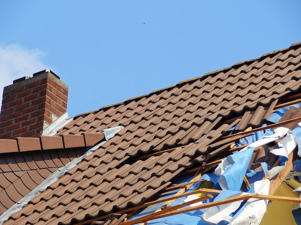 Replace roof tiles