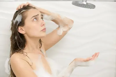 geen warm water wel verwarming. Koude douche