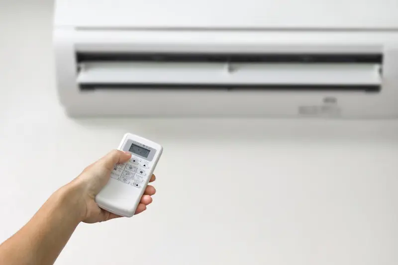 Monoblock air conditioner installation 