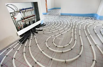 Vloerverwarming laten aanleggen bestaande betonvloer