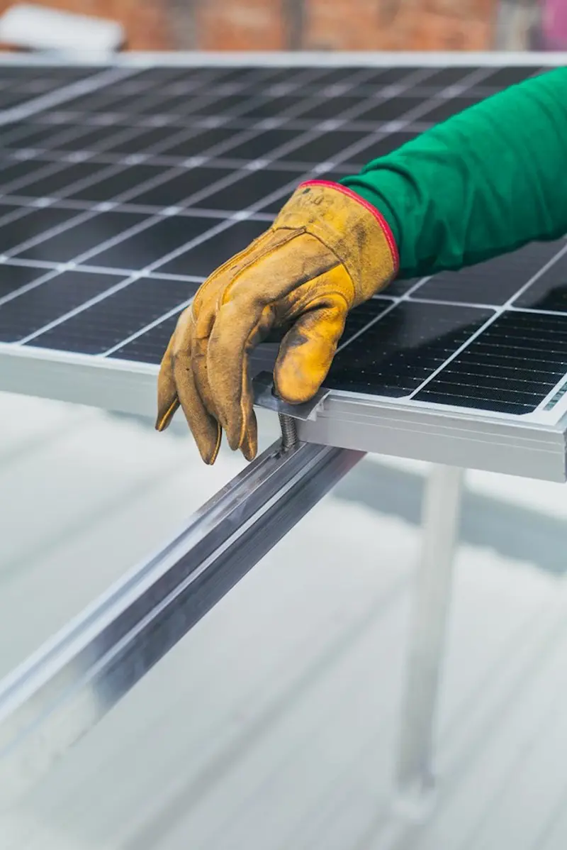 Remove solar panels