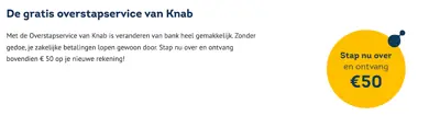 Gratis overstapservice van knab