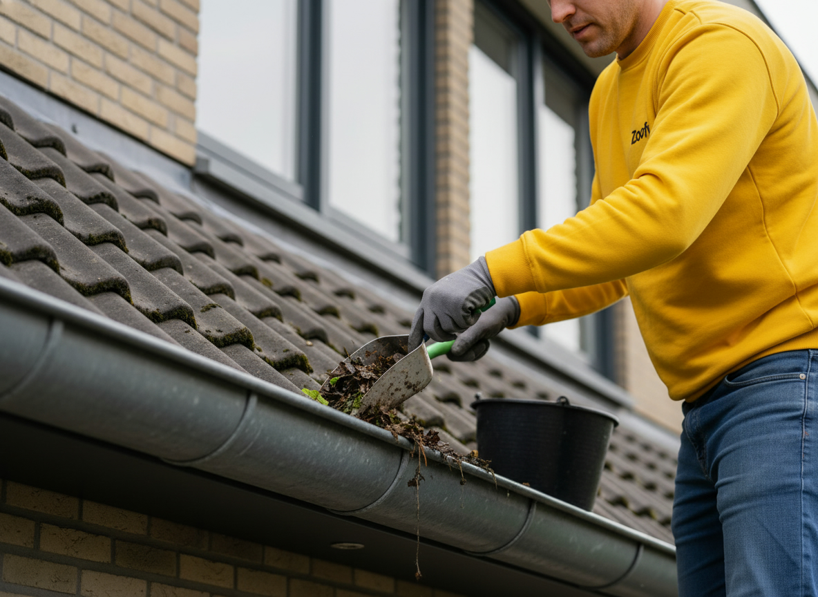 Dakgoot laten schoonmaken