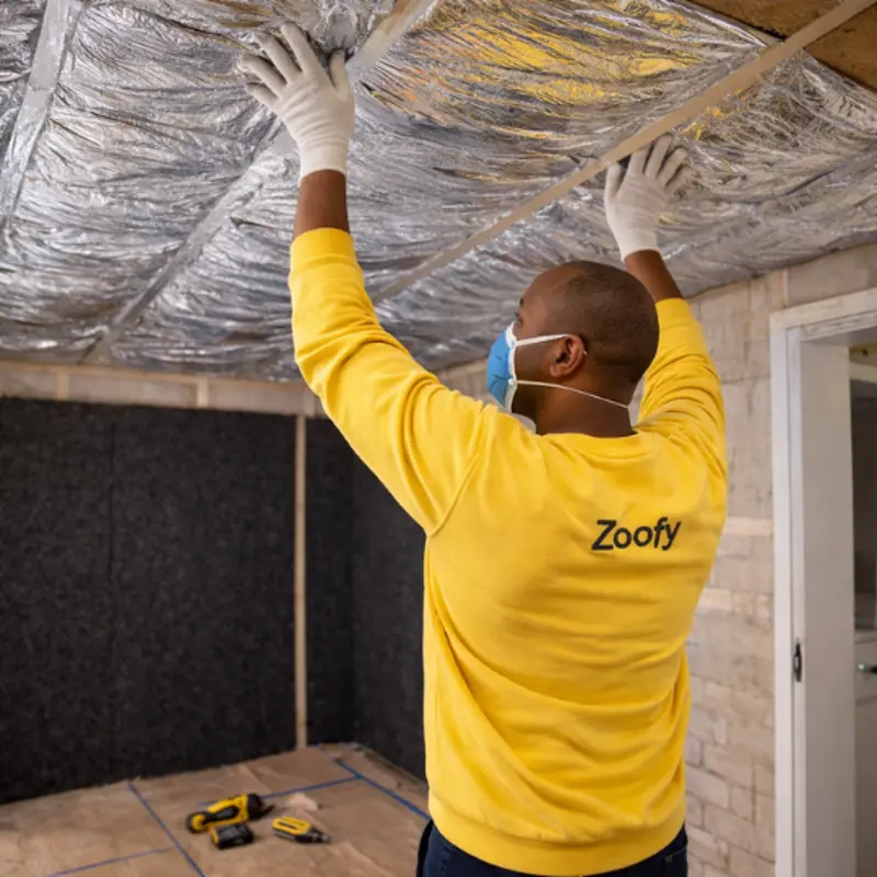 Plafond laten isoleren