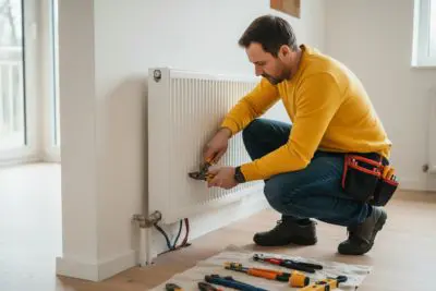 Radiator laten afkoppelen