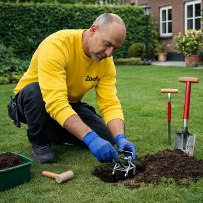 Mollen laten bestrijden