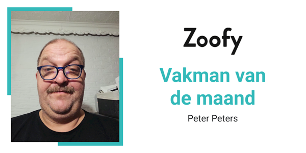 Peter Peters vakman v/d maand september