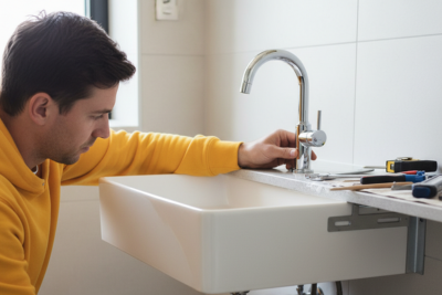 Sanitair laten plaatsen