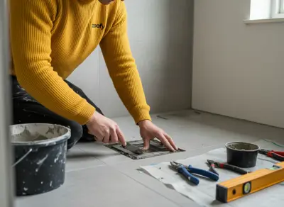 Have a shower drain installed