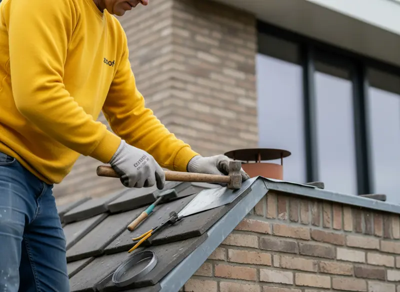 Roof lead reparation