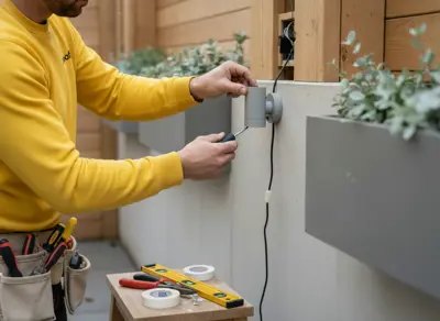 Have a garden lamp installed