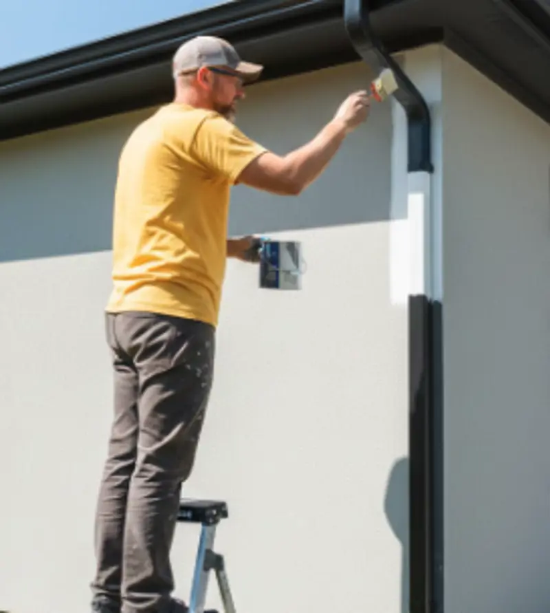 Regenpijp laten verven
