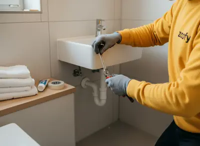 Install basin tap