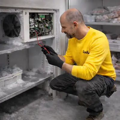 Have the freezer room problem resolved