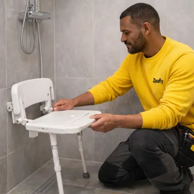 Have a shower chair installed