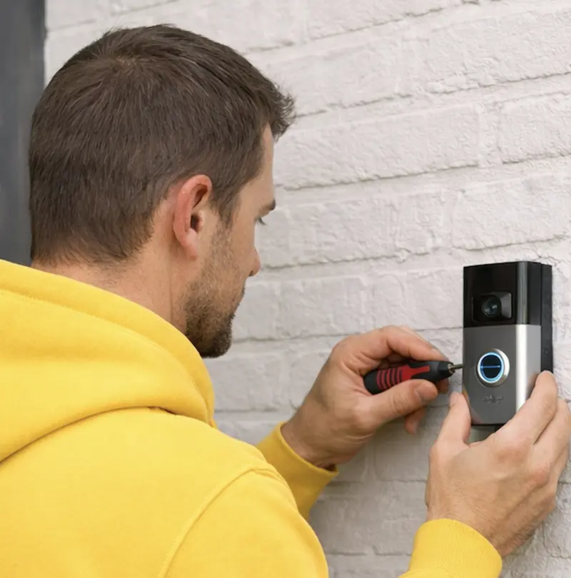 Have a video doorbell installed