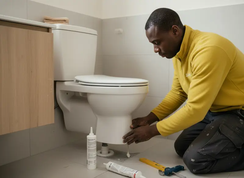 Have the toilet bowl replaced