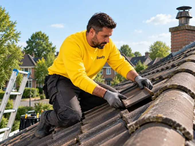 Vochtplek op het plafond? Wat kan je zelf doen en wat laat je doen?