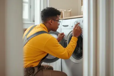 Wasmachine laten aansluiten