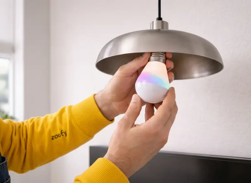 Install smart lighting