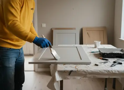 Have kitchen cabinets painted