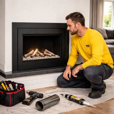 Open haard laten plaatsen