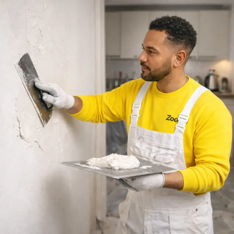 Have it plastered ready for wallpaper