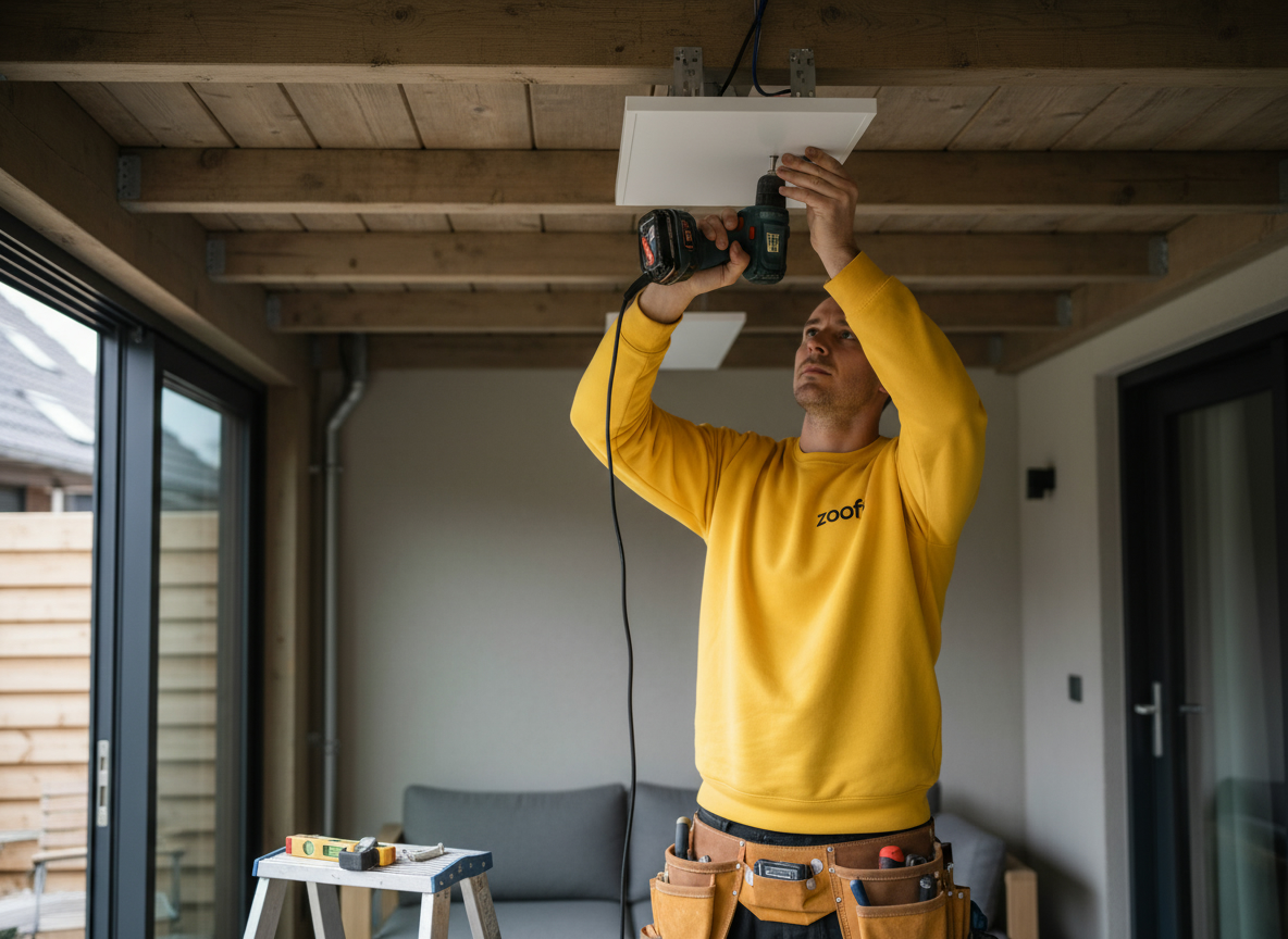 Infraroodpaneel laten installeren