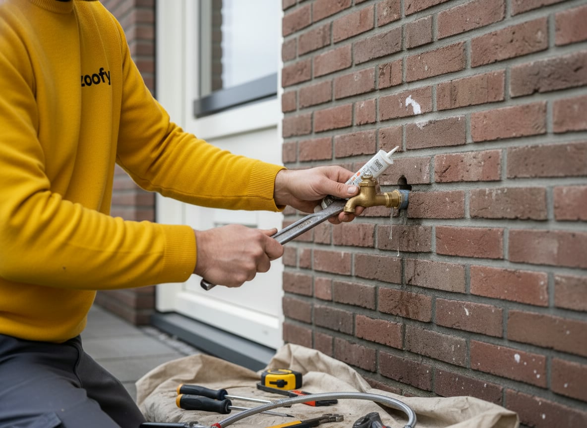 Buitenkraan laten plaatsen