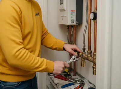 Have the district heating thermostat valve replaced