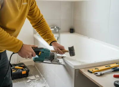 Bad laten vervangen door douche