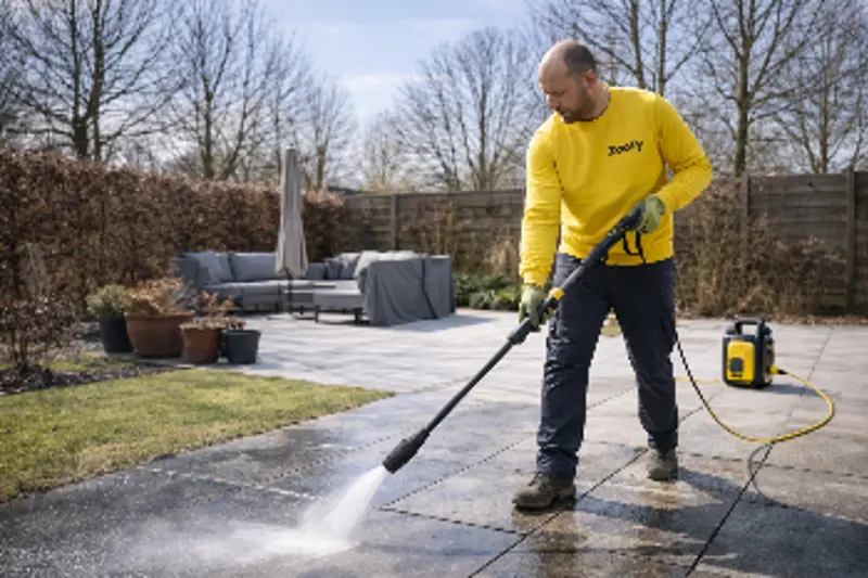 Terrace cleaning