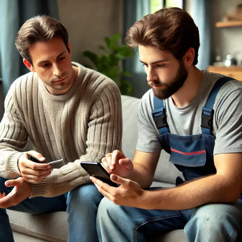 Smartphone laten instellen