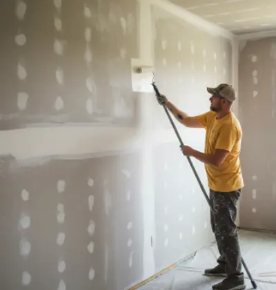 Gipsplaten laten verven zonder voorstrijken